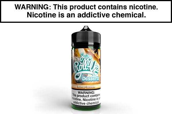 BUTTER COOKIE BY JUICE ROLL UPZ DESSERTZ 100ML BUTTER COOKIE BY JUICE ROLL UPZ DESSERTZ 100ML
