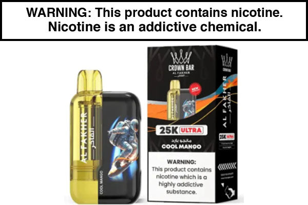 CROWN BAR ULTRA 25K DISPOSABLE VAPE - 25,000 PUFFS - Vape Juice