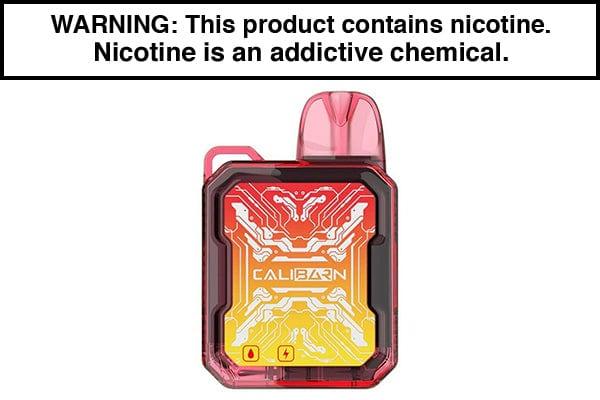 UWELL CALIBURN BAR B6000 12ML 6000 PUFF DISPOSABLE VAPE - Vape Juice