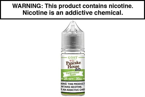 CARAMELIZED APPLE BY PANCAKE HOUSE SALTS 30ML - Vape Juice