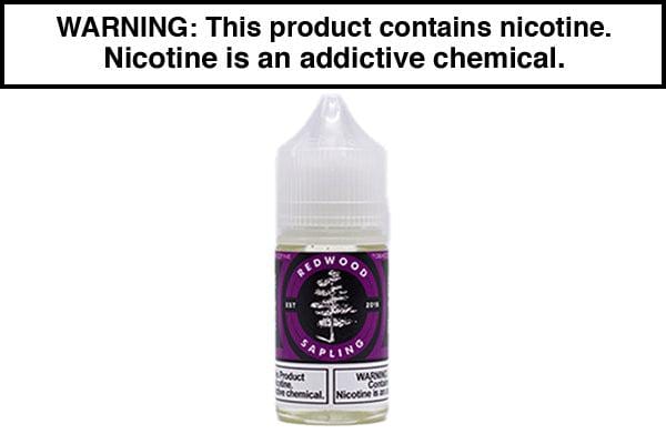 drinking vape juice CATHEDRAL BLACK BY REDWOOD SALTS 30ML