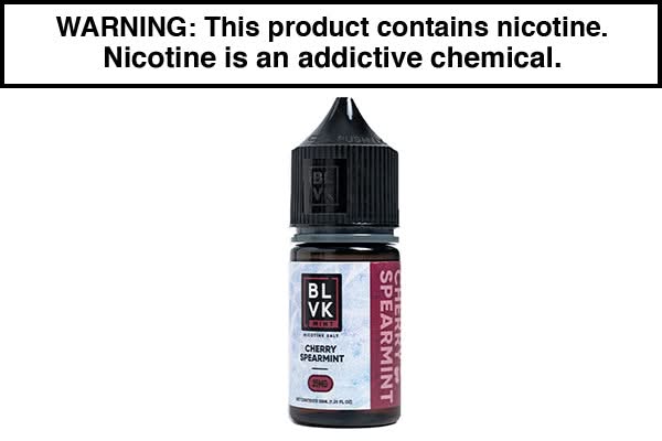 CHERRY SPEARMINT ICE BY BLVK MINT SALT 30ML CHERRY SPEARMINT ICE BY BLVK MINT SALT 30ML