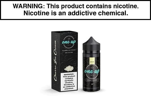 CHURRO AND ICE CREAM BY ONE UP VAPOR 100ML CHURRO AND ICE CREAM BY ONE UP VAPOR 100ML