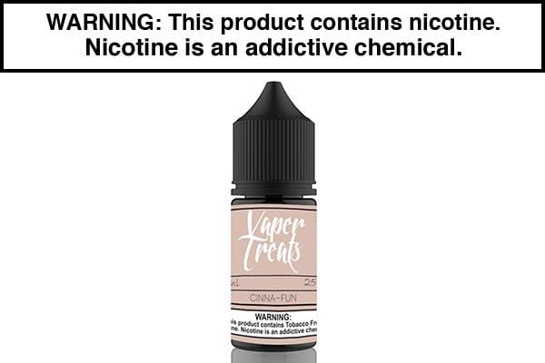 CINNAFUN BY VAPER TREATS SALT 30ML - Vape Juice