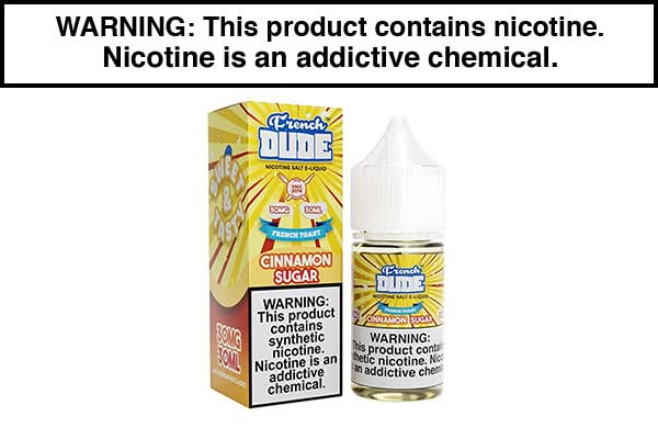 CINNAMON SUGAR FRENCH DUDE BY VAPE BREAKFAST CLASSICS SALT 30ML CINNAMON SUGAR FRENCH DUDE BY VAPE BREAKFAST CLASSICS SALT 30ML