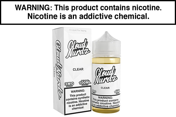 CLEAR BY CLOUD NURDZ 100ML