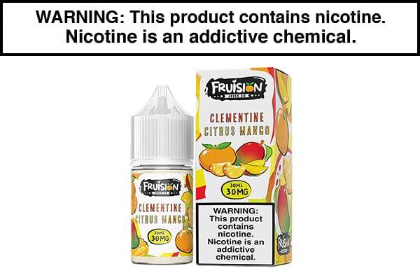 elfbar nachfüll pod läuft aus CLEMENTINE CITRUS MANGO BY FRUISION SALTS 30ML