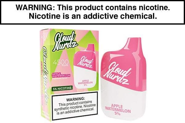 Cloud Nurdz 4500 Puff 5% Disposable Vape - $9.99 - Vape Juice