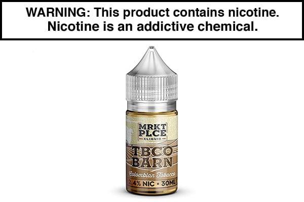 Colombian Tobacco by TBCO Barn Salts 30ml - Vape Juice