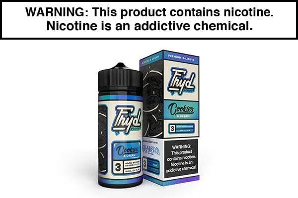 COOKIES & CREAM BY FRYD E LIQUID 100ML - Vape Juice