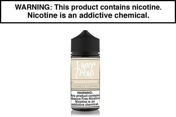 COOKIES & CUSTARD BY VAPER TREATS 100ML COOKIES & CUSTARD BY VAPER TREATS 100ML