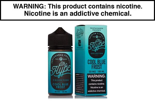 COOL BLUE FROST BY THE HYPE COLLECTION 100ml COOL BLUE FROST BY THE HYPE COLLECTION 100ml