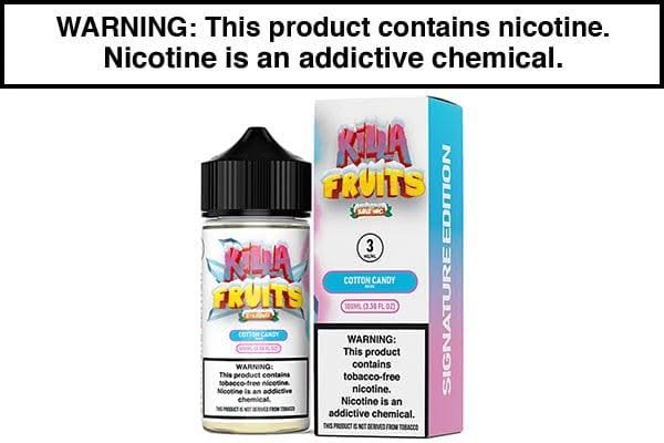 cotton candy ice vape juice COTTON CANDY ICE BY KILLA FRUITS 100ML