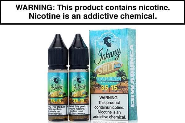 COWABUNGA ICE BY JOHNNY BE FRESH SALTS 30ML COWABUNGA ICE BY JOHNNY BE FRESH SALTS 30ML