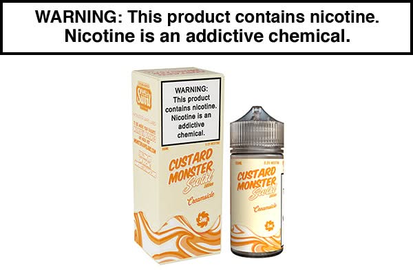 CREAMSICLE BY CUSTARD MONSTER SWIRL 100ML