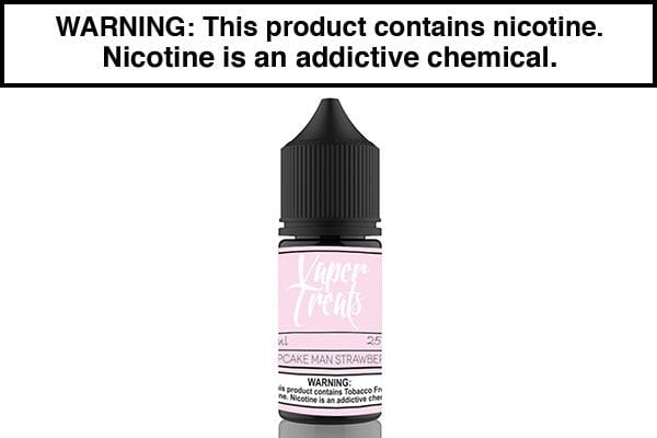 CUPCAKE MAN STRAWBERRY BY VAPER TREATS SALT 30ML - Vape Juice
