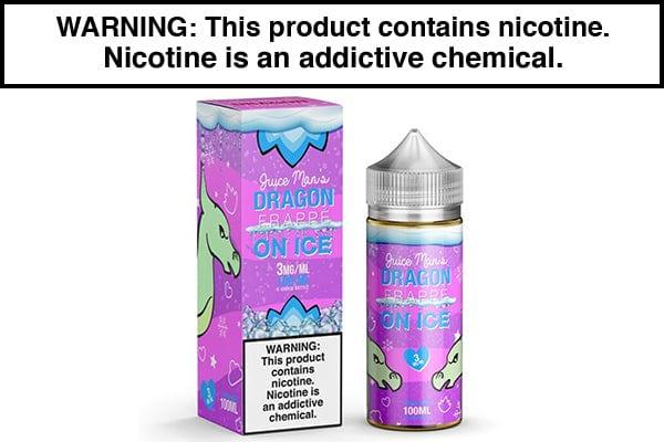 DRAGON FRAPPE ON ICE BY JUICE MAN 100ML - Vape Juice