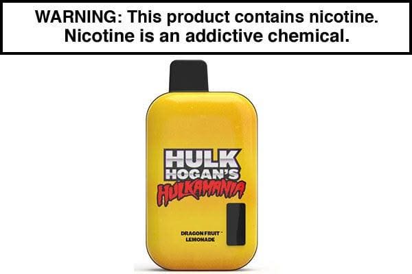 Hulk Hogan Disposable Vape 8000 Puffs - $11.95 - Vape Juice