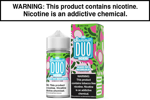 DRAGON FRUIT WATERMELON ICED BY SLAMMIN DUO 100ML