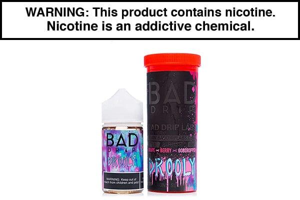 Drooly Vape Juice DROOLY BY BAD DRIP SALT 30ML Labs Reviews Bad Drip Drooly Premium Vape Drooly Vape Juice DROOLY BY BAD DRIP SALT 30ML Labs Reviews Bad Drip Drooly Premium Vape