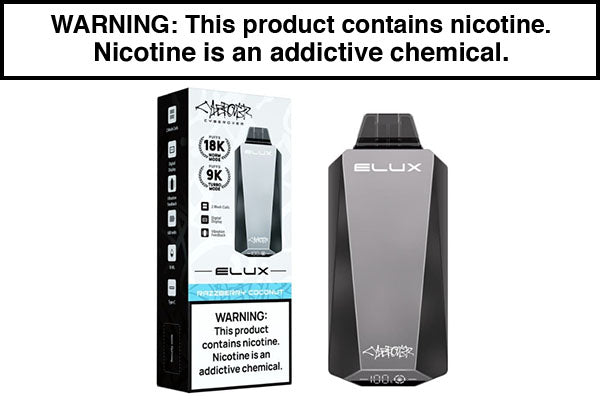 ELUX CYBEROVER DISPOSABLE VAPE - 18,000 PUFFS - Vape Juice
