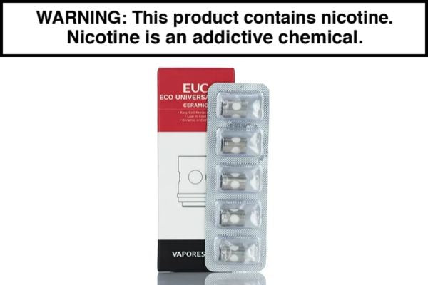 VAPORESSO EUC CCELL REPLACEMENT COIL (5 PACK)
