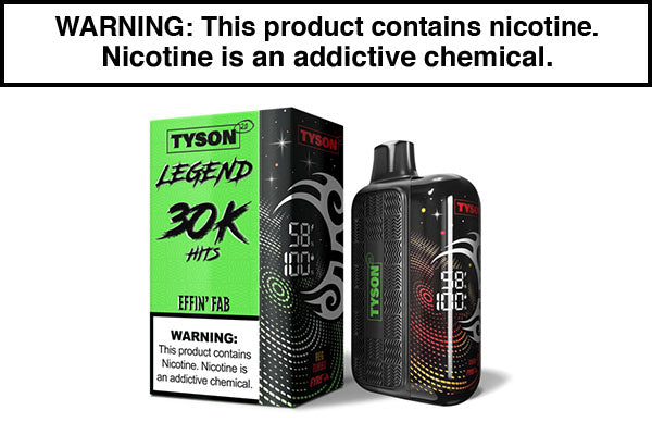 TYSON 2.0 LEGEND 30K DISPOSABLE VAPE - $16.49 - Vape Juice