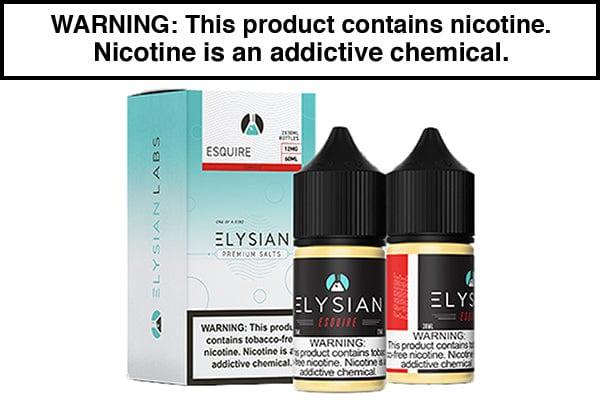 ESQUIRE BY ELYSIAN SALTS 60ML - Vape Juice