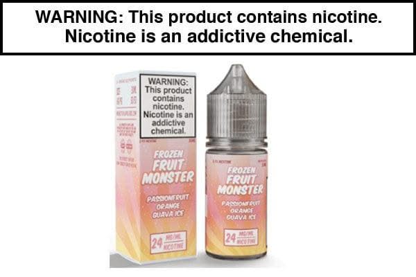 PASSIONFRUIT ORANGE GUAVA ICE BY FROZEN FRUIT MONSTER SALT NIC 30ML