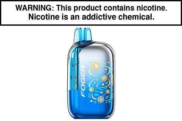 FOGER BIT 35K DISPOSABLE VAPE - 35,000 PUFFS Blue Razz Ice