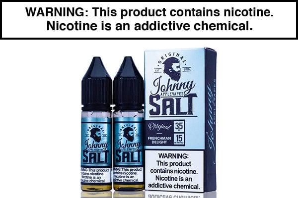 FRENCHMAN DELIGHT BY JOHNNY APPLEVAPES SALT 30ML FRENCHMAN DELIGHT BY JOHNNY APPLEVAPES SALT 30ML