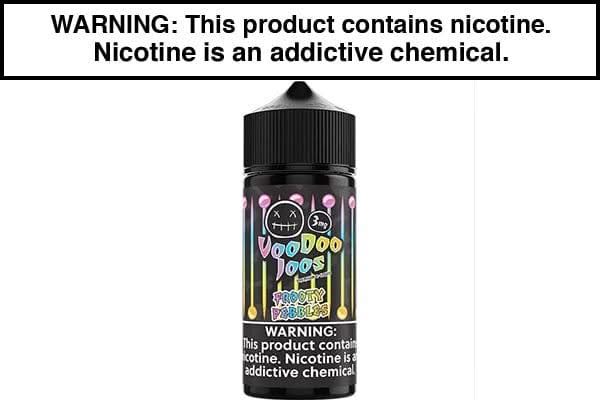 how much is elf bar vape FROOTY PEBBLES BY VOODOO JUICE 100ML
