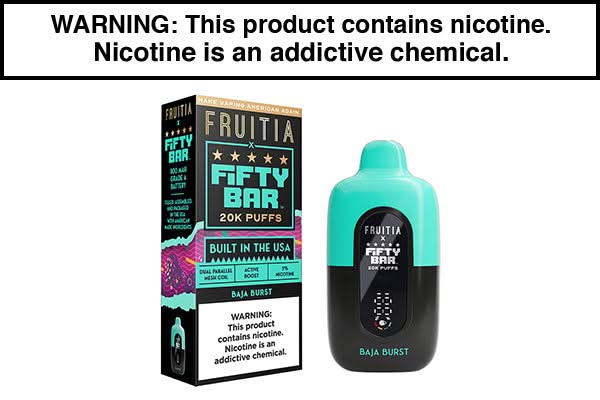 elf bar vape uk Fifty Bar x Fruitia – Fifty Bar main image 1