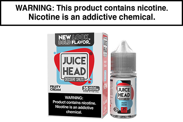 FRUITY CREAM BY JUICE HEAD SALTS 30ML FRUITY CREAM BY JUICE HEAD SALTS 30ML