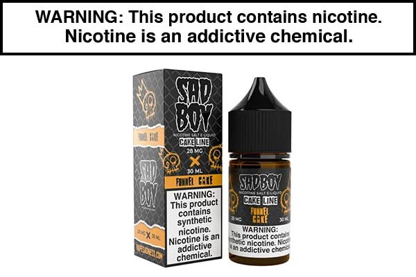 FUNNEL CAKE BY SADBOY SALT 30ML FUNNEL CAKE BY SADBOY SALT 30ML