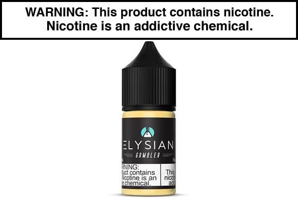 GAMBLER BY ELYSIAN SALTS 60ML - Vape Juice