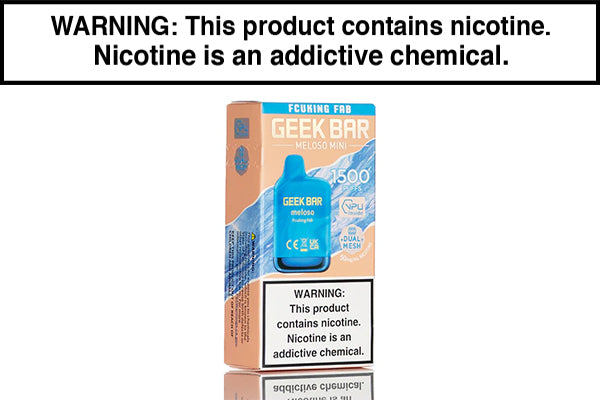 GEEK BAR MELOSO MINI DISPOSABLE VAPE - 1500 PUFFS Fcuking Fab