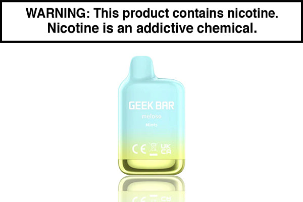 GEEK BAR MELOSO MINI DISPOSABLE VAPE - 1500 PUFFS Mints