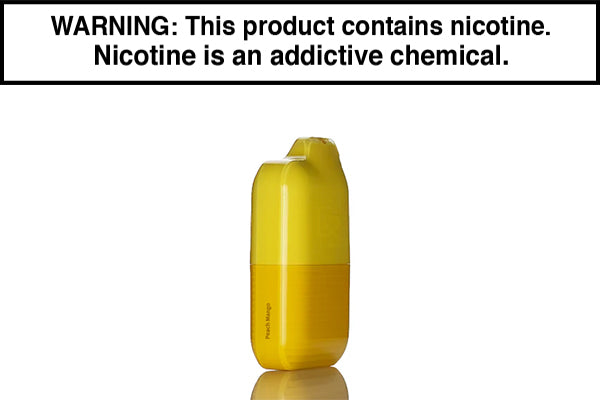 GEEK BAR N5K DISPOSABLE VAPE - 5000 PUFFS GEEK BAR N5K DISPOSABLE VAPE - 5000 PUFFS Peach Mango