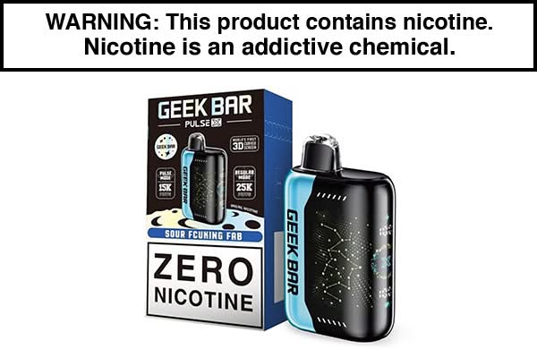 Geek Bar Pulse X Zero Disposable Vape 25,000 Puffs - Vape Juice