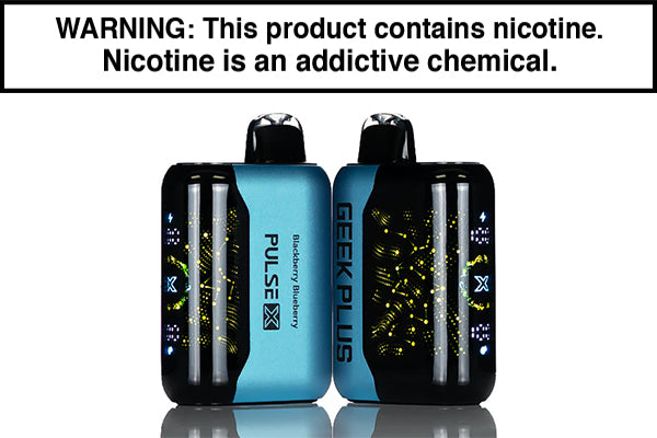 GEEK PLUS PULSE X 40K DISPOSABLE VAPE - 40,000 PUFFS Blackberry Blueberry