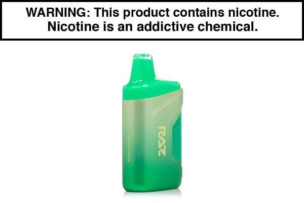 RAZ CA6000 DISPOSABLE VAPE - 6000 PUFFS RAZ CA6000 DISPOSABLE VAPE - 6000 PUFFS