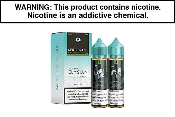 GENTLEMAN BY ELYSIAN 120ML - Vape Juice