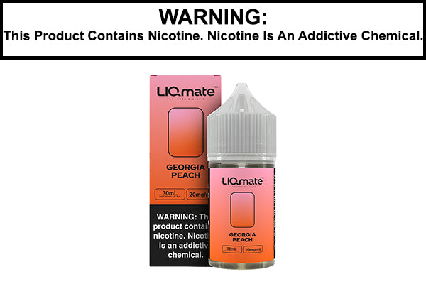 GEORGIA PEACH BY 7 DAZE LIQMATE SALTS 30ML GEORGIA PEACH BY 7 DAZE LIQMATE SALTS 30ML