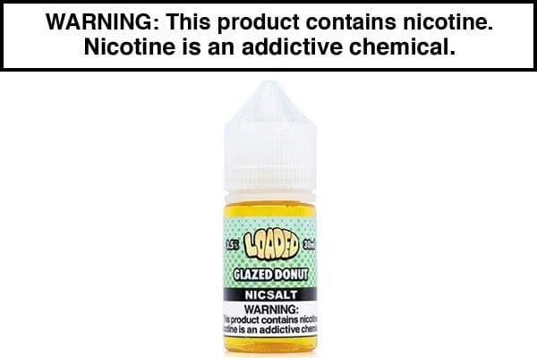 Glazed Donut by Loaded Nic Salt 30ml - Vape Juice