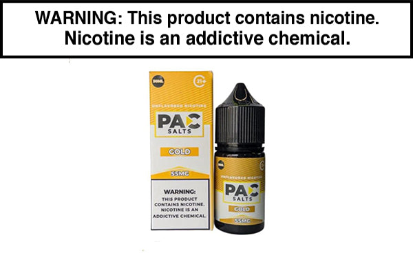 GOLD BY PAC SALTS 30ML