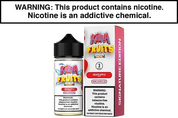 GRAPE APPLE ICE BY KILLA FRUITS 100ML - Vape Juice