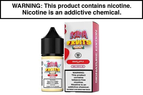 GRAPE APPLE ICE BY KILLA FRUITS SALT 30ML - Vape Juice