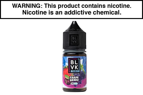 GRAPE BERRY ICE BY BLVK FROST SALT 30ML