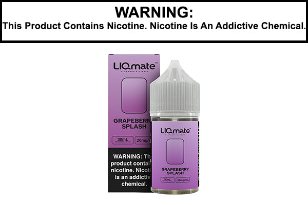 GRAPEBERRY SPLASH BY 7 DAZE LIQMATE SALTS 30ML